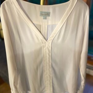 Veronica M. White Blouse